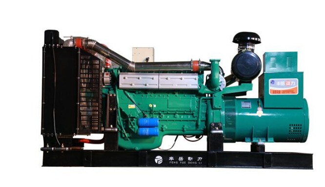 勃利上柴500kw大型柴油发电机组